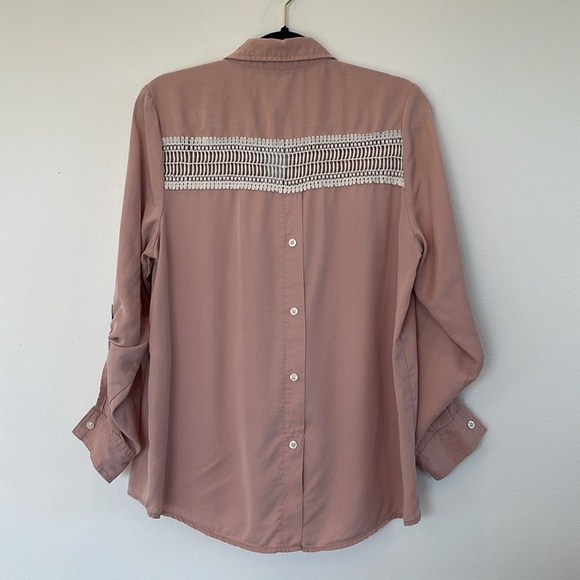 Marc New York Size M Pink Blouse - Picture 4 of 4